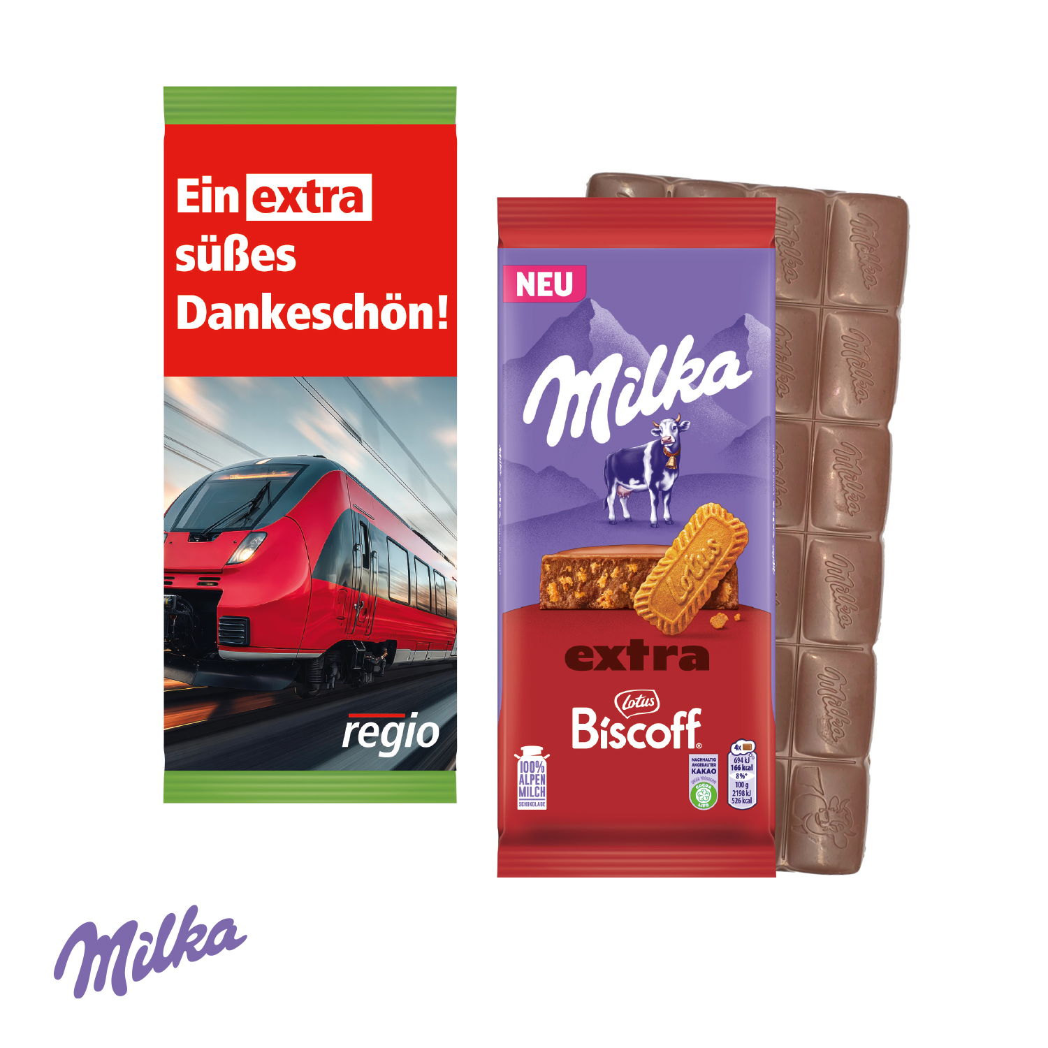 Milka Schokoladentafel Extra, 190 g