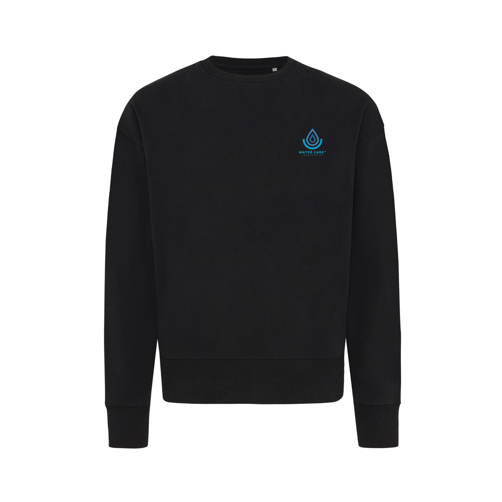 IQONIQ Kruger Relax-Rundhals-Sweater aus recycelt. Baumwolle
