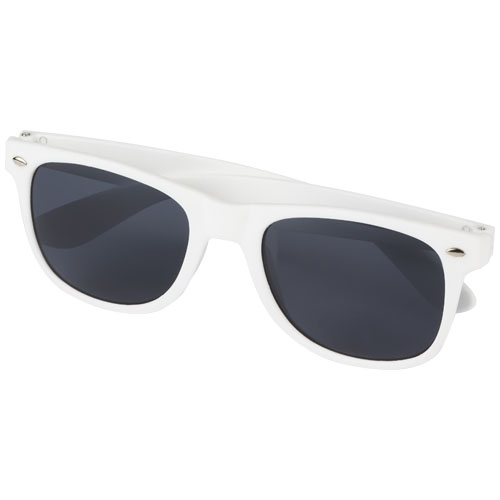 Sun Ray Sonnenbrille aus recyceltem Kunststoff - weiss