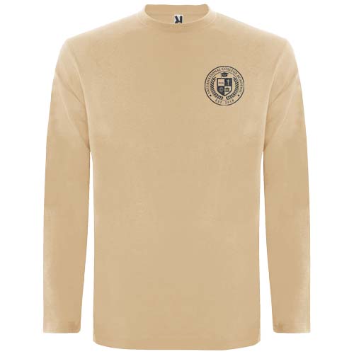 Extreme 160 g/m² Langarmshirt für Herren - sand meliert / S