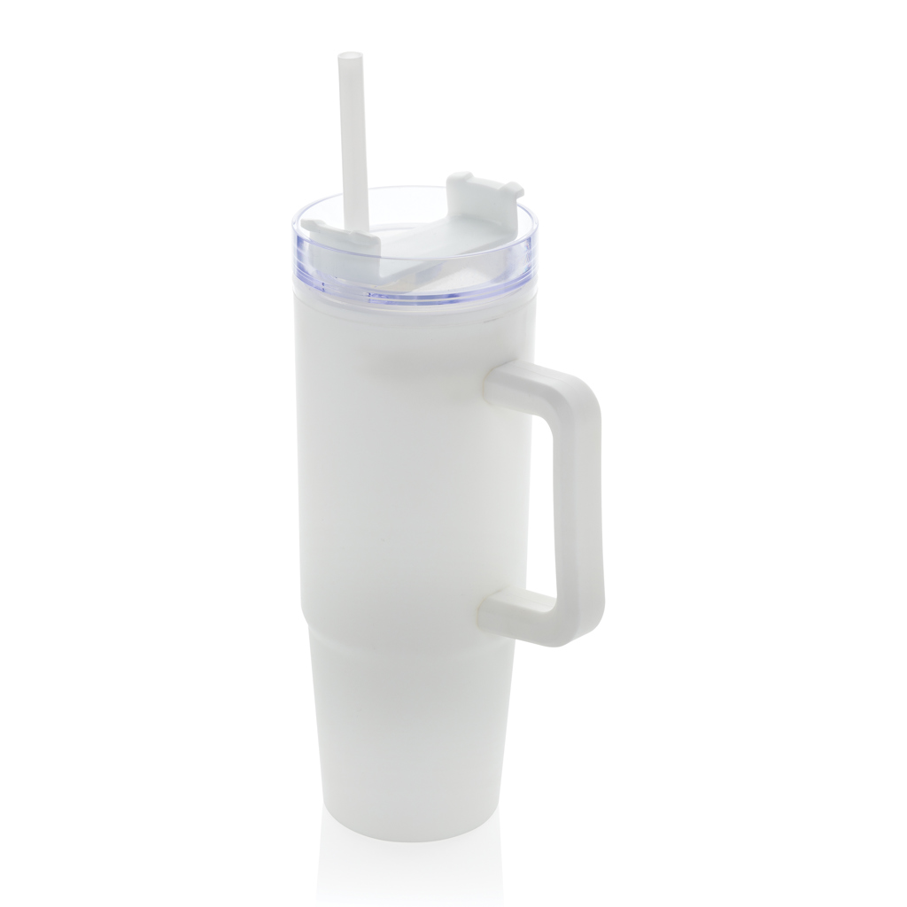 Tana Becher aus RCS recyceltem Kunststoff mit Griff 750ml