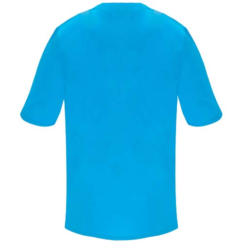 Panacea Kurzärmeliges Arbeitshemd, 160 g/m2, unisex  - donau-blau / XS