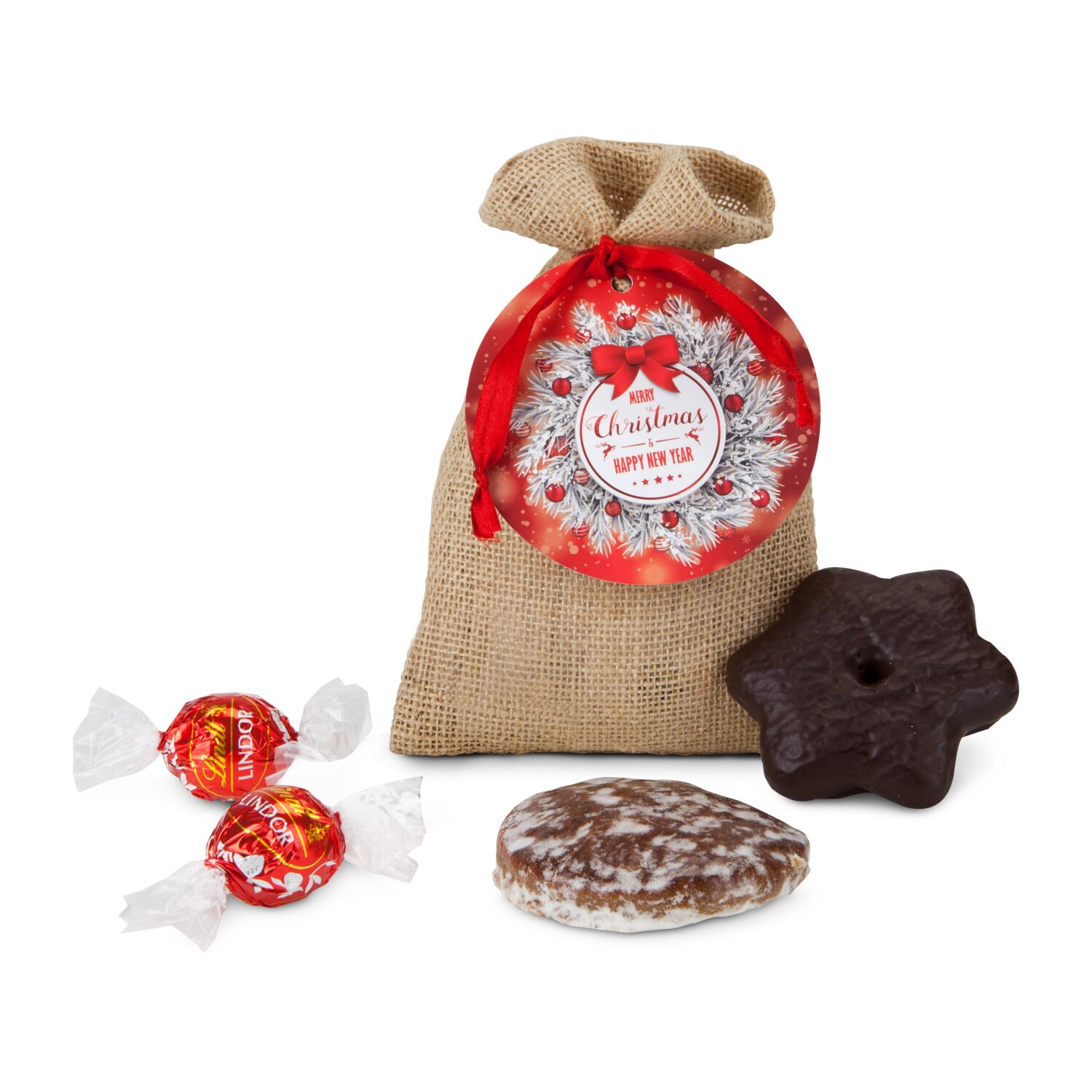 Geschenkset / Präsenteset: Süßes Weihnachtssäckchen