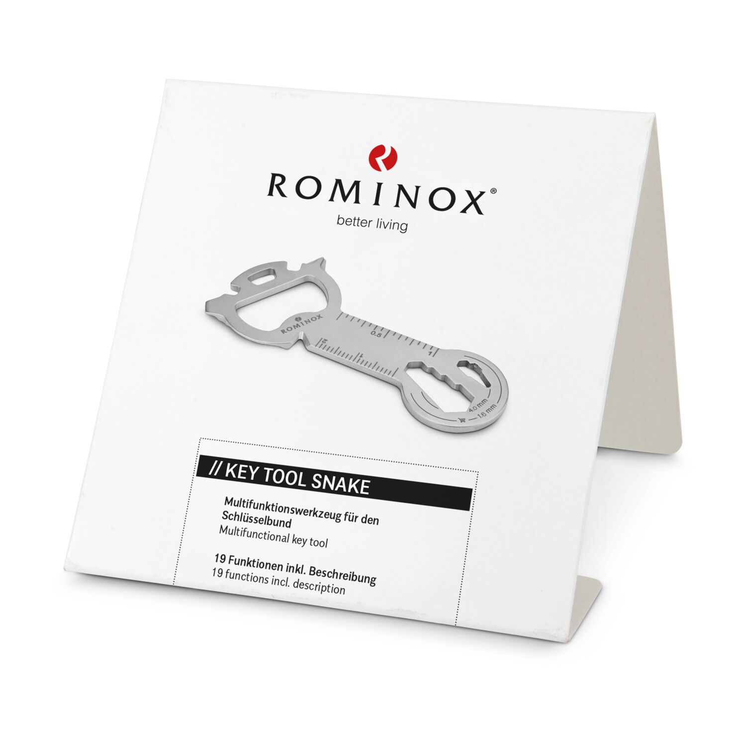 ROMINOX® Key Tool // Snake - 19 Funktionen