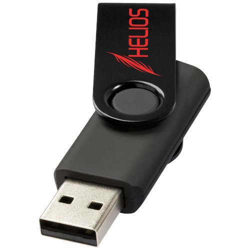 Rotate-Metallic 4 GB USB-Stick - schwarz