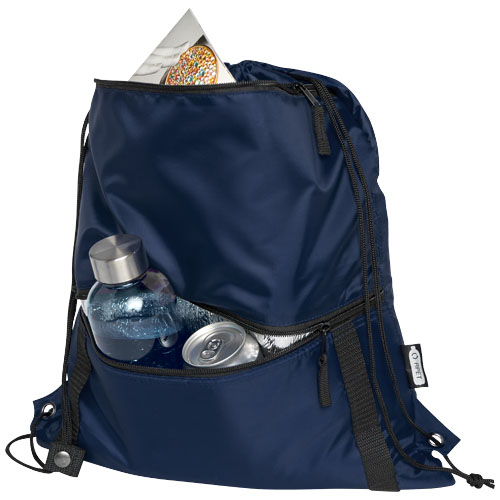 Adventure recycelte isolierter Sportbeutel 9L - navy