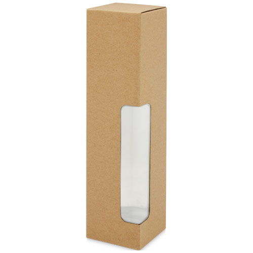 Ziggs 650 ml Sportflasche aus recyceltem Kunststoff - transparent