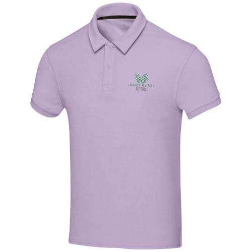 Akoya 230 g/m² Poloshirt aus recyceltem Frottee Unisex - fliederfarben / XS