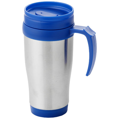 Sanibel 400 ml Isolierbecher - silber / blau