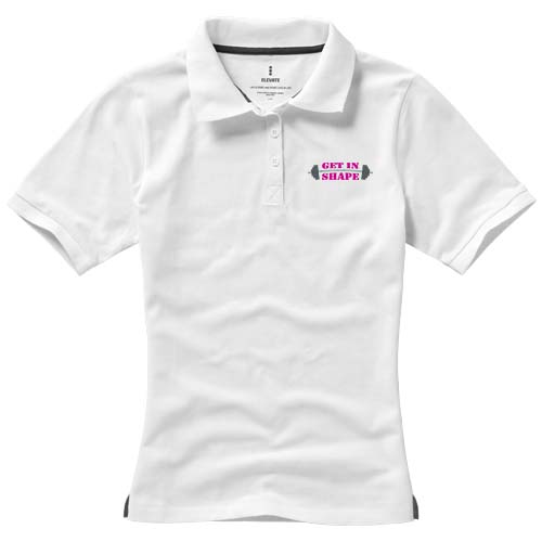 Calgary 200 g/m² Poloshirt für Damen - weiss / XS
