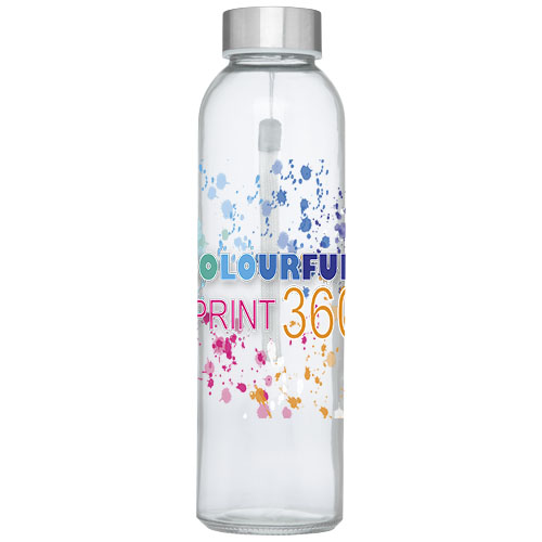 Bodhi 500 ml Glas-Sportflasche - weiss