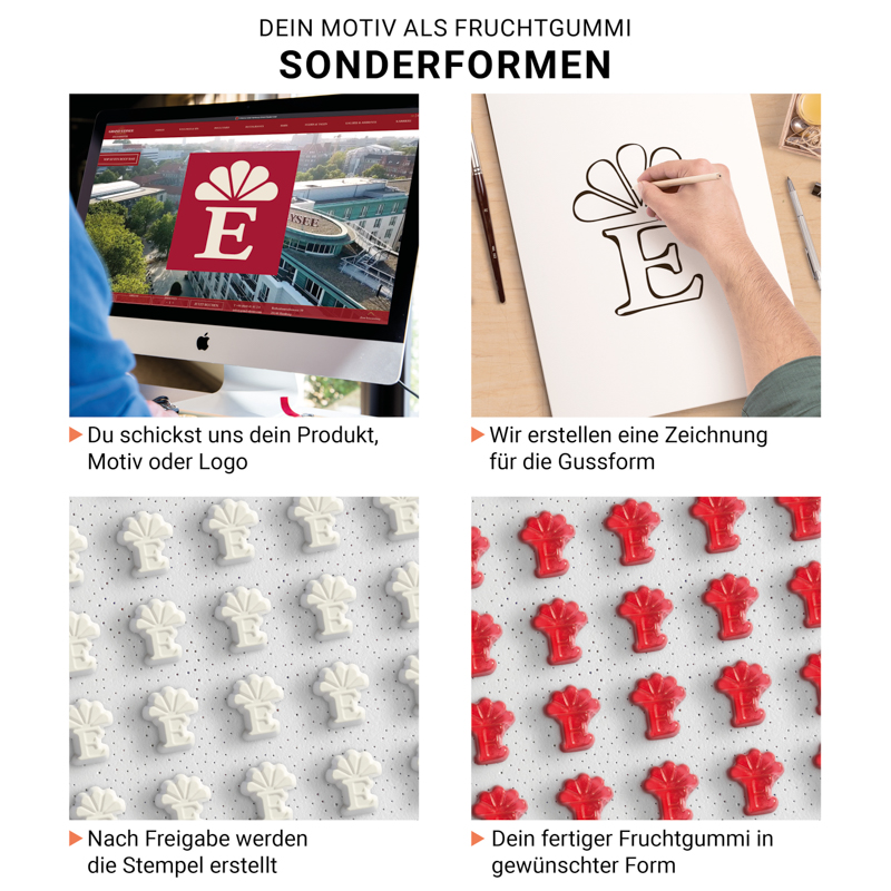 Minitüte 10 g Trolli Fruchtgummi Sonderformen