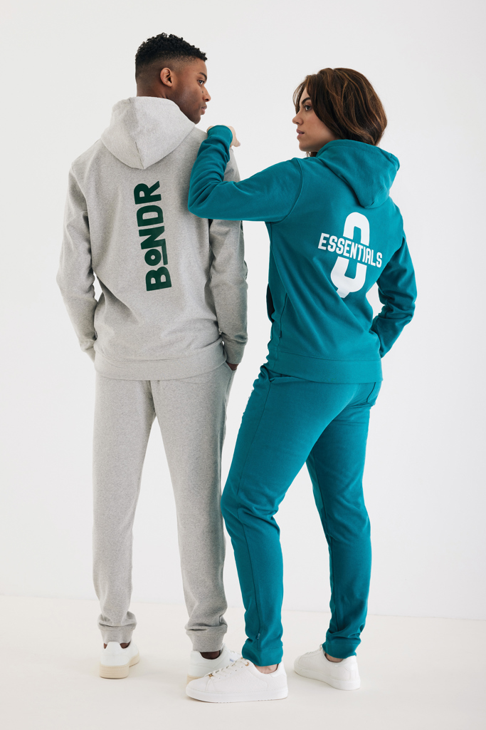 IQONIQ Torres ungefärbter Hoodie aus recycelter Baumwolle