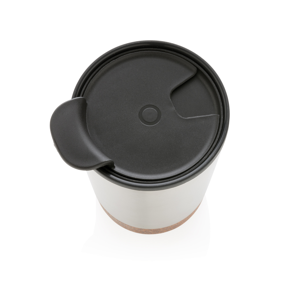 RCS recycelter Edelstahl-Kaffeebecher mit Kork