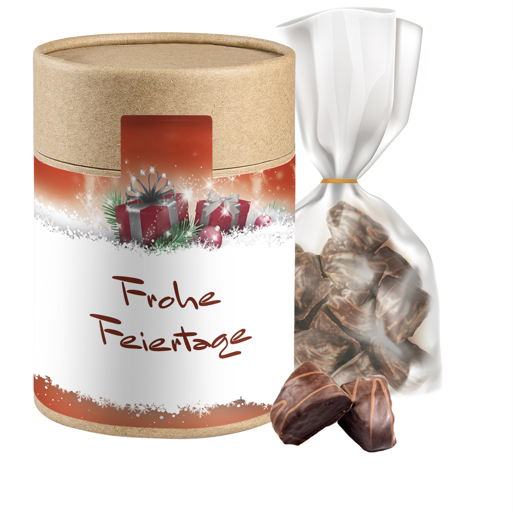 Feiner Spitzkuchen, ca. 100g, Beutel in Kraftpapierdose Maxi