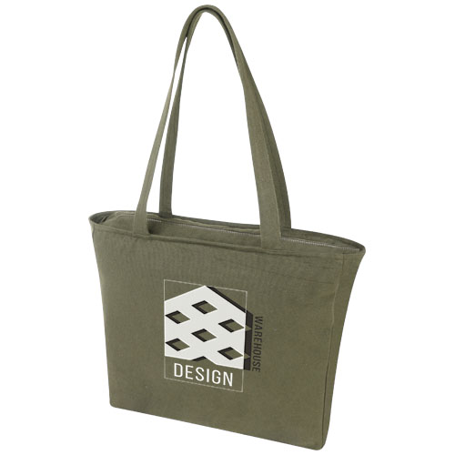 Trace Weekender 500 g/m²  Aware™ recycelte Tragetasche - grün