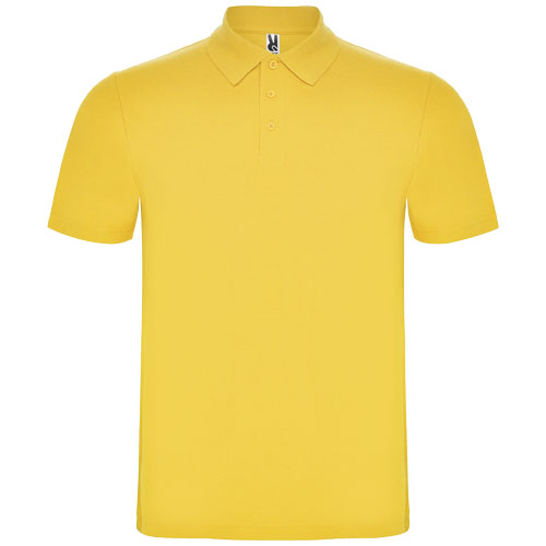Austral 180 g/m² Poloshirt Unisex - gelb / S