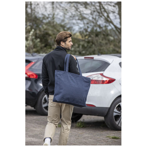 Trace Weekender 500 g/m²  Aware™ recycelte Tragetasche - weiss