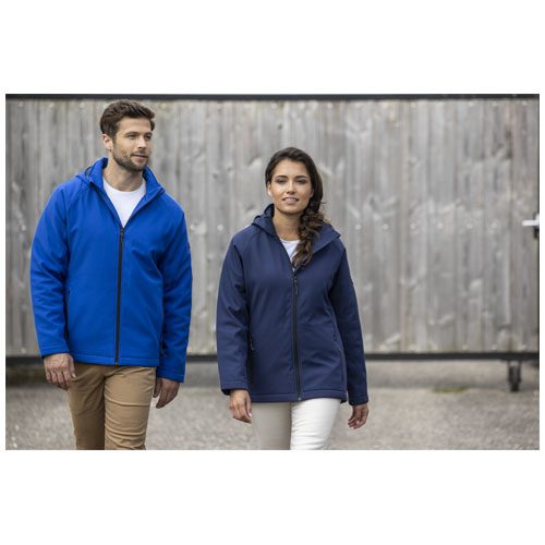 Notus wattierte Softshell Herrenjacke - schwarz / M