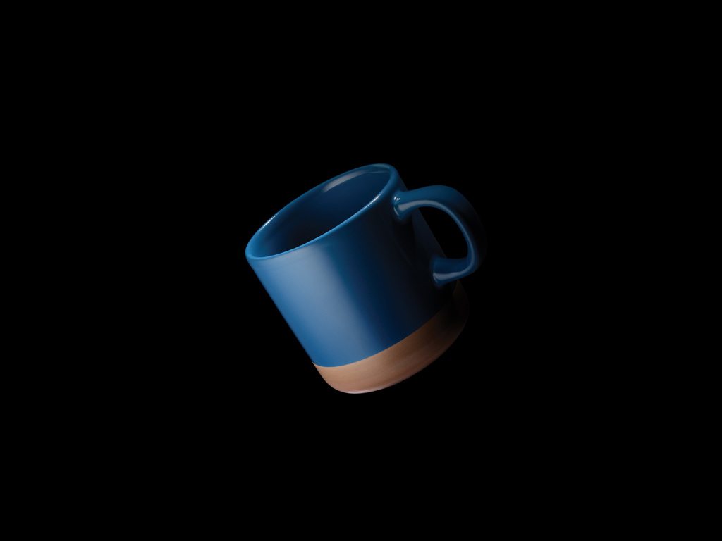 Becher aus glasiertem Keramik, 300ml