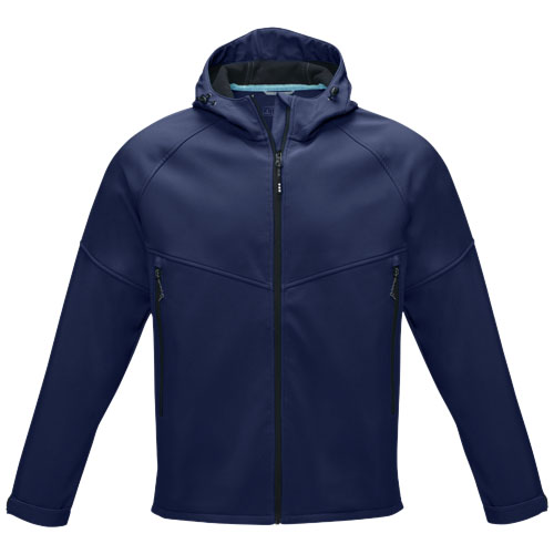 Coltan Softshelljacke aus recyceltem Material für Herren - navy / XS