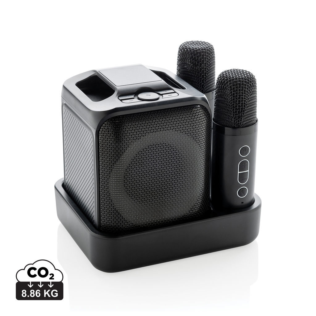 Singvibe Karaoke-Set mit Doppelmikrofon aus RCS rec. ABS