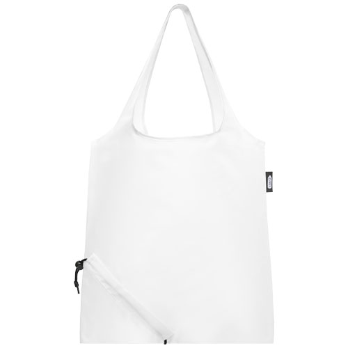 Sabia faltbare RPET Tragetasche 7L - weiss