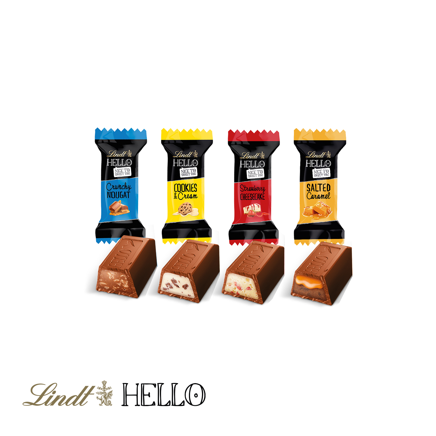 3D Präsent "LKW" mit Lindt HELLO