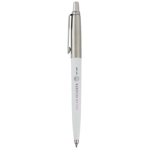 Parker Jotter Recycled Kugelschreiber (blaue Mine) - weiss