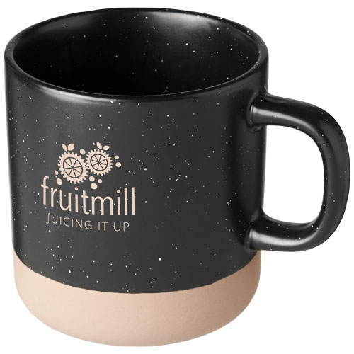 Pascal 360 ml Keramikbecher - schwarz