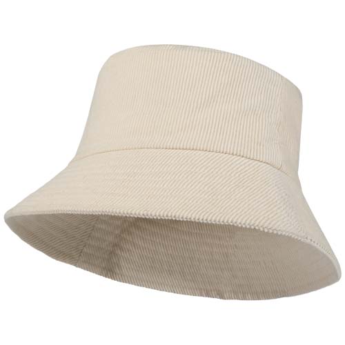 Howson 280 g/m² Sonnenhut aus recyceltem Cord - sandstone