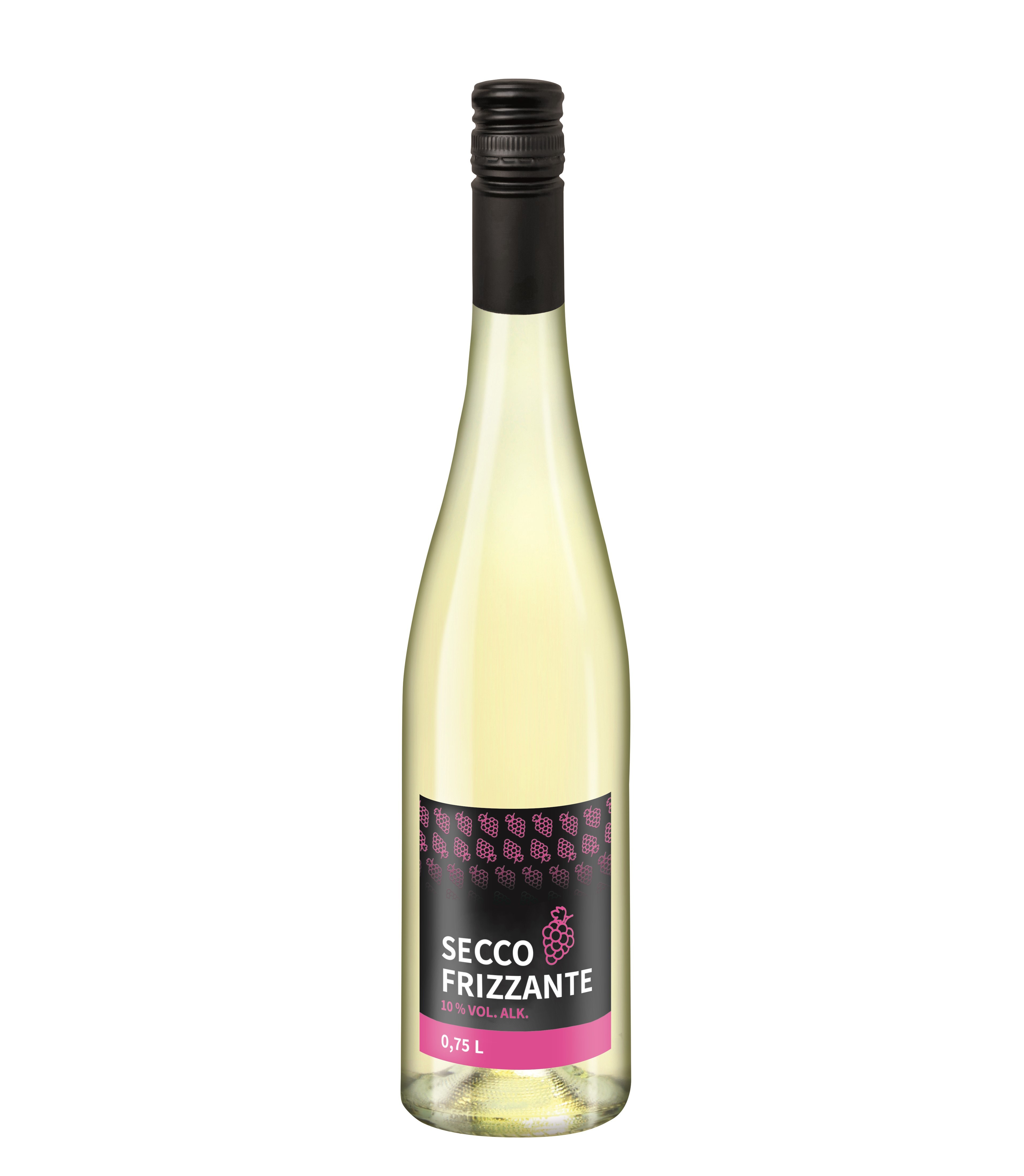 Secco, 0,75 l, Body Label