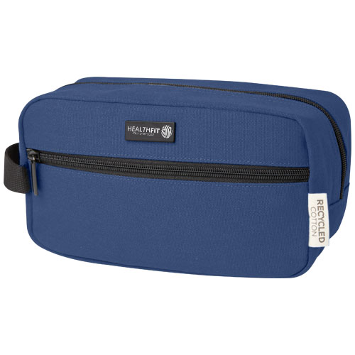 Joey Kosmetiktasche aus GRS recyceltem Canvas 3,5 L - navy