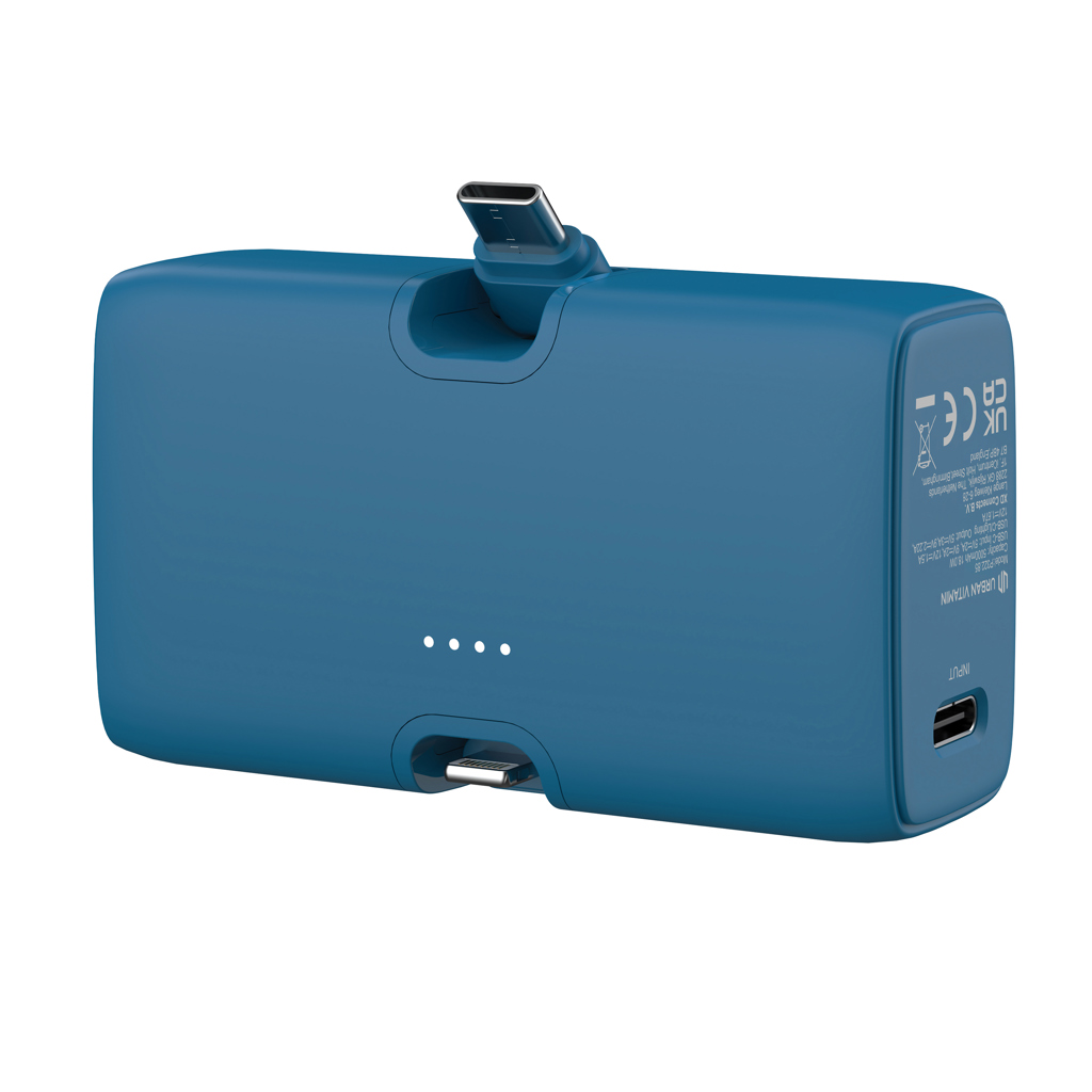 Urban Vitamin Los Angeles 20W Powerbank aus RCS rec. Plastik