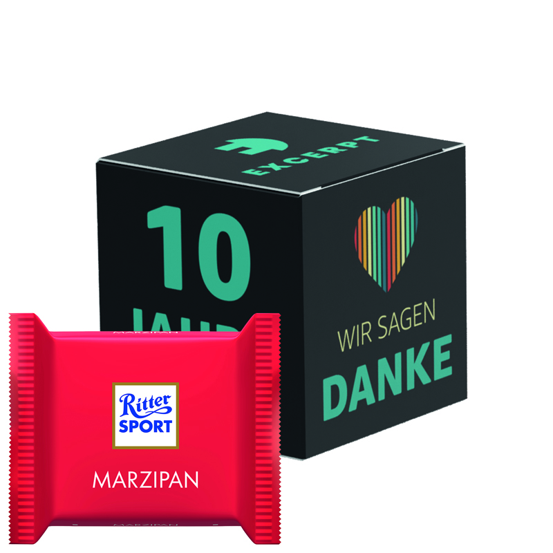 Werbewürfel Ritter SPORT mini