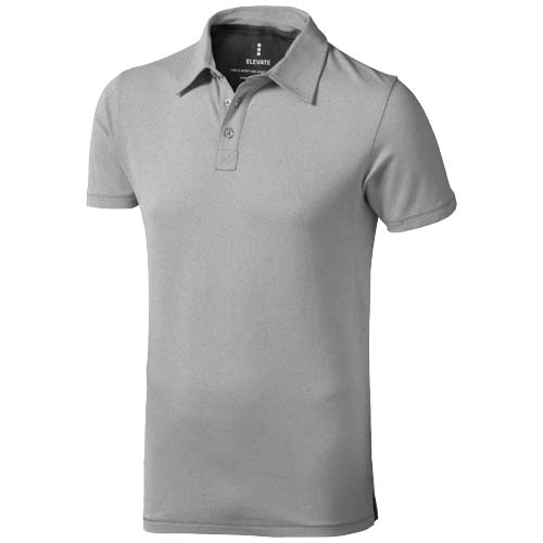 Markham 200 g/m² Stretch Poloshirt für Herren - grau meliert / XS