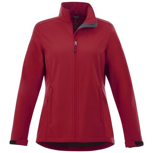 Maxson Softshelljacke für Damen - rot / S