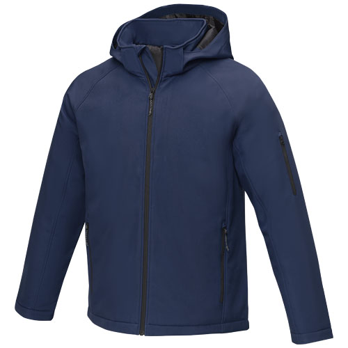 Notus wattierte Softshell Herrenjacke - navy / XL
