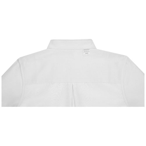 Pollux 130 g/m² Damenbluse mit langen Ärmeln - weiss / XS