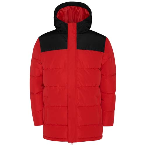 Tallin Steppjacke Unisex - rot / schwarz / S