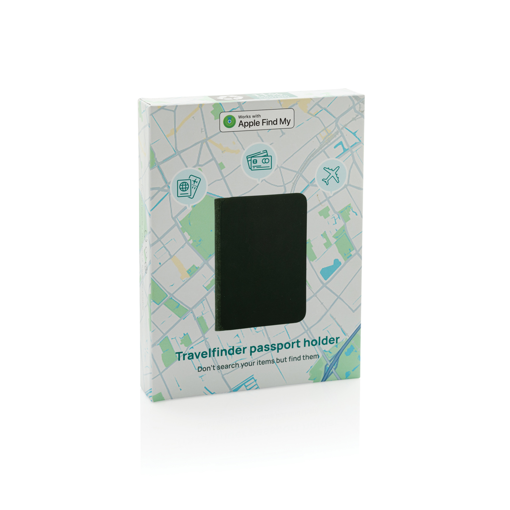Travelfinder RCS Polyester Passtasche mit weltweiter Ortung