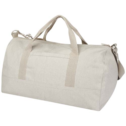 Trace 500 g/m² Aware™ recycelte Reisetasche 50 L  - oatmeal