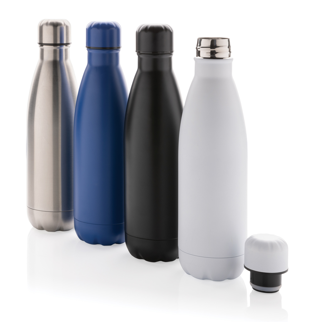 Eureka einwandige Wasserflasche aus RCS rec. Stainless-Steel