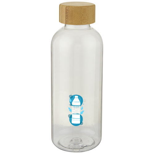 Ziggs 650 ml Sportflasche aus recyceltem Kunststoff - transparent