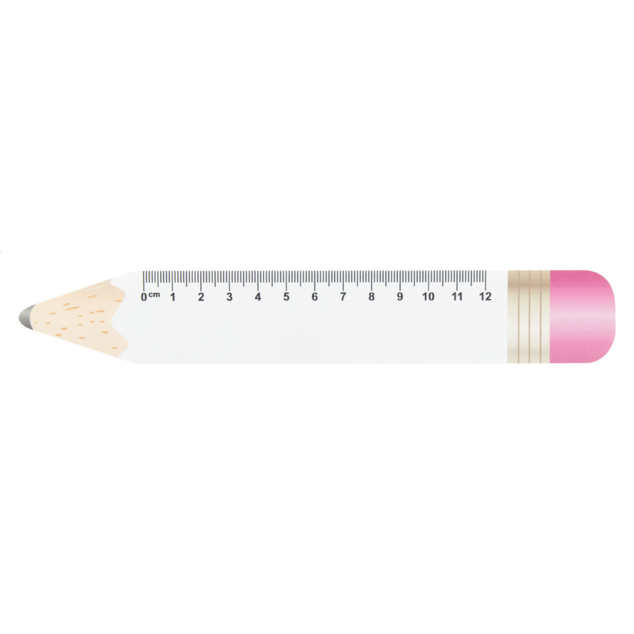 12 cm Lineal, Bleistift