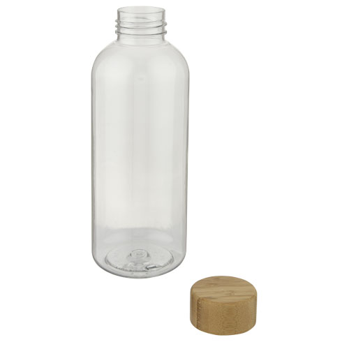 Ziggs 650 ml Sportflasche aus recyceltem Kunststoff - transparent