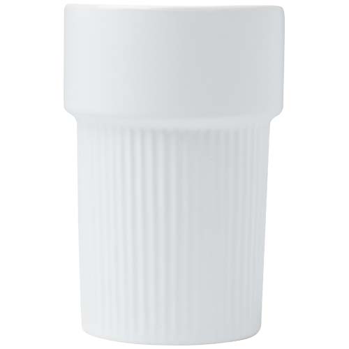 Fika 340 ml Becher mit Bambushülle - weiss