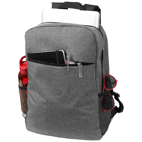 Hoss 15" Laptoprucksack 18L - heather mediumgrau