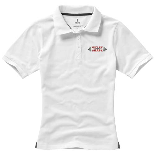 Calgary 200 g/m² Poloshirt für Damen - weiss / XS