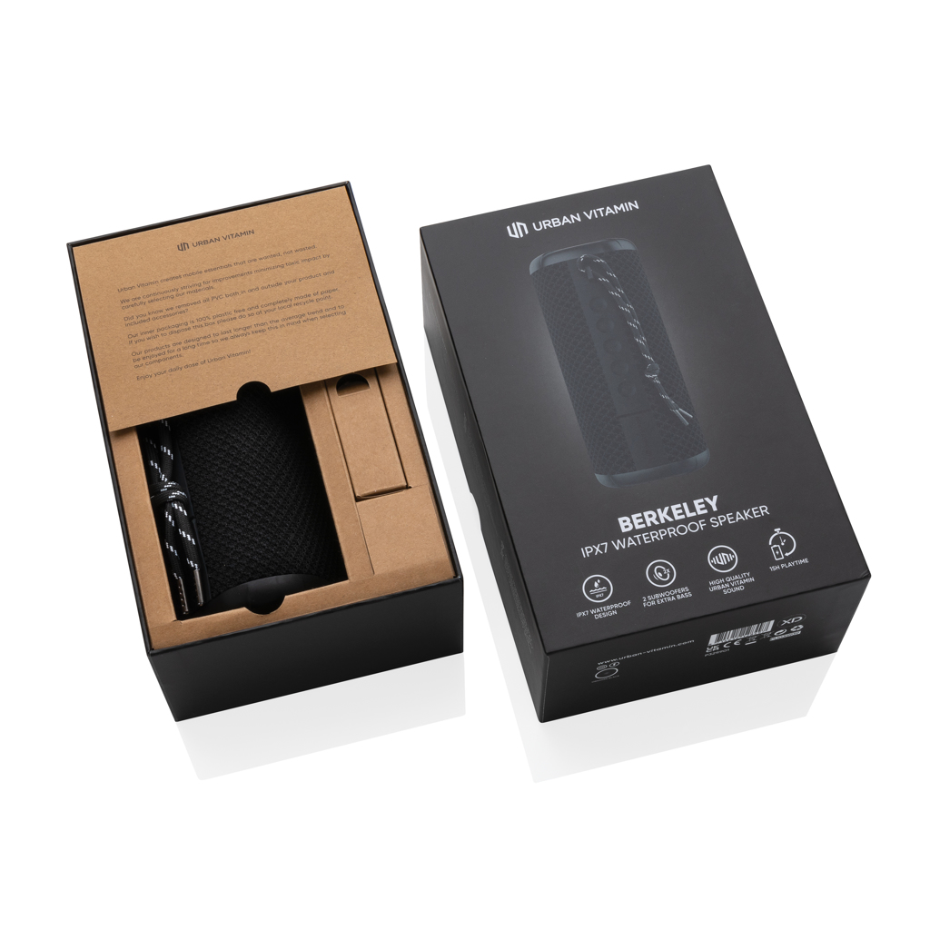 Urban Vitamin Berkeley IPX7 Wireless Lautsprecher